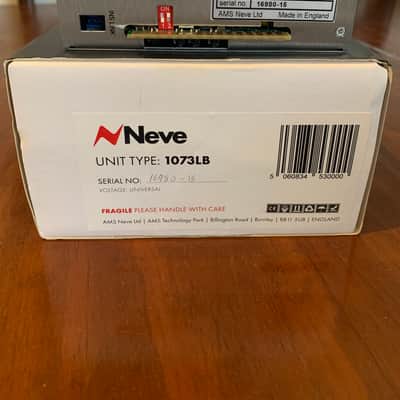 AMS Neve 1073LB 500 Series Mic Preamp Module 2010s - Blue image 3