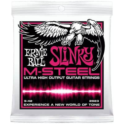 Ernie Ball 2923 M-Steel Super Slinky Electric Guitar Strings
