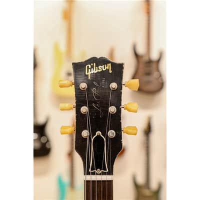 GIBSON 1959 Les Paul Golden Poppy Burst Heavy Aged image 5