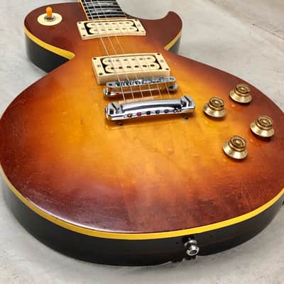 1971 Gibson Les Paul Standard Twisted Guitar 1970's Sunburst Unique Modified image 14