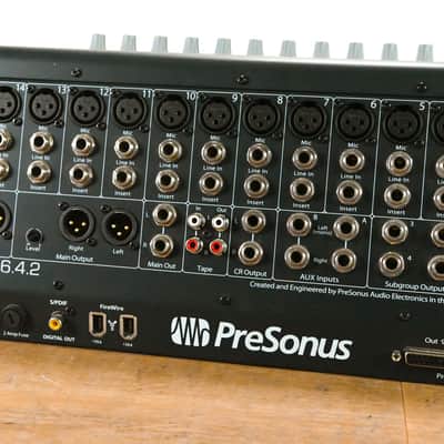 PreSonus StudioLive 16.4.2 16-Channel Digital Audio Mixer CG011LV image 12