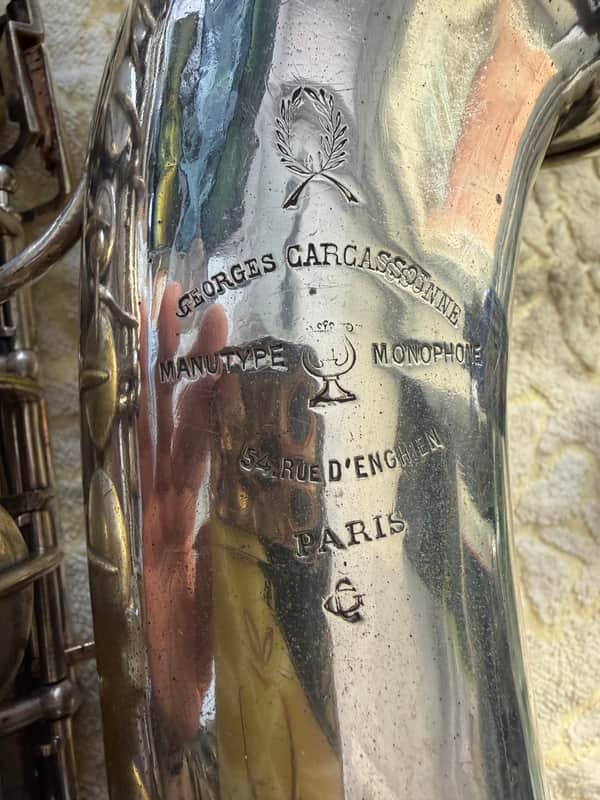 Georges Carcassonne Manutype Monophone 1920-1930 - Saxophone Alto image 1