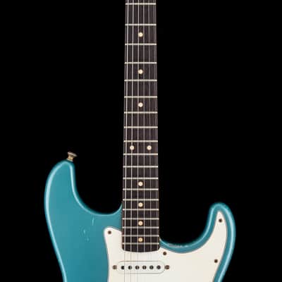 John Cruz Custom Guitars Crossville ST - Time Capsule Gulfstream Blue Metallic #60522 image 5