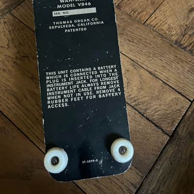 Vox Wah wah v846 1977 image 5