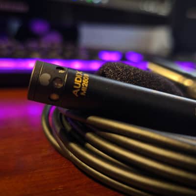 Audix M1250B Miniature Cardioid Condenser Microphone 2010s - Black image 5