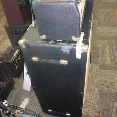 Fender Rare Numbers-Matching ;Local Pick-up Only: 1972 Bassman 100 Rig ( Head & Cab ) : Early Production Head Rare Factory " Richard Smith " Stamp 1972 - Black Tolex image 6
