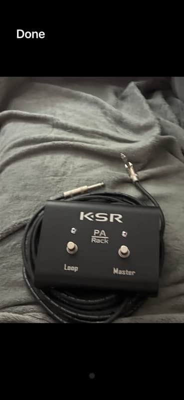 KSR Amplification Power Rack 100 footswitch 2026 - black