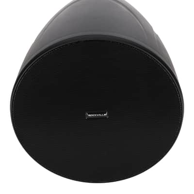 Rockville PEN-80T BLACK 8" 70V 40W Hanging Pendant Speaker Commercial/Restaurant image 4