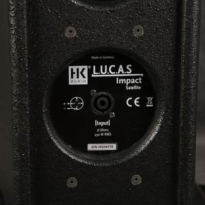 HK Audio Lucas Impact PA - 2 Tops - Active Sub **COLLECTION ONLY** - 2nd Hand image 11