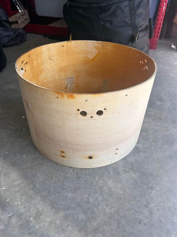 Ludwig 22” Bass Drum Shell Wood 2000s - Unwrapped image 1
