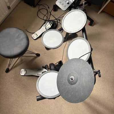 VISION DRUM 7-piece Mesh Compact Electronic Drum Kit for Beginners with Accessories Vision Drum+ 2020 - Black image 3