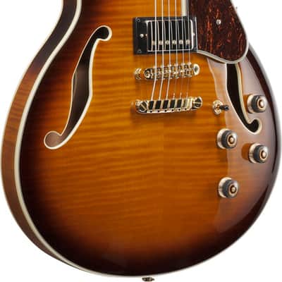 Ibanez AS Artcore Expressionist 6 String Electric Guitar - Violin Sunburst (AS93FMVLS) image 2