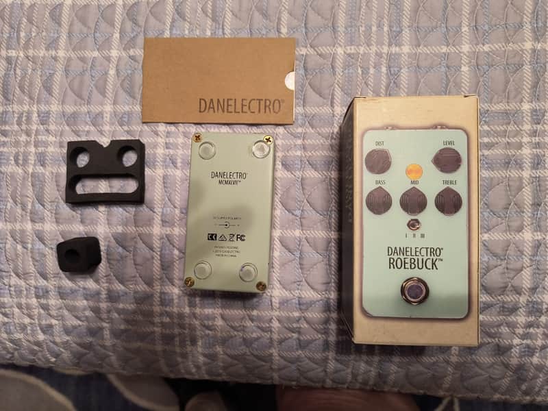 Danelectro Roebuck Distortion 2022 Worn Pale Green image 1