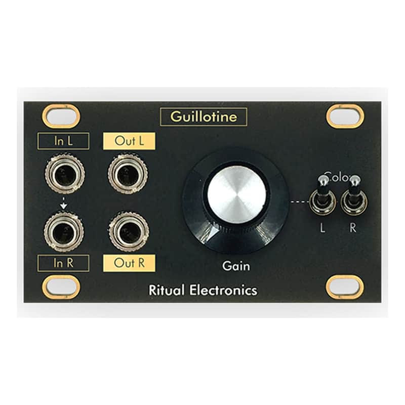 Ritual Electronics Guillotine Eurorack 1U Distortion Module image 1