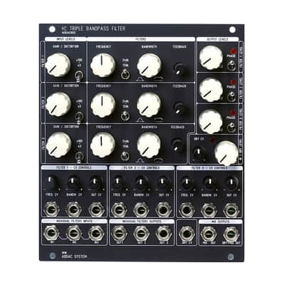 ADDAC 603 VC Triple Bandpass Filter Eurorack Module (ADDAC603) image 6