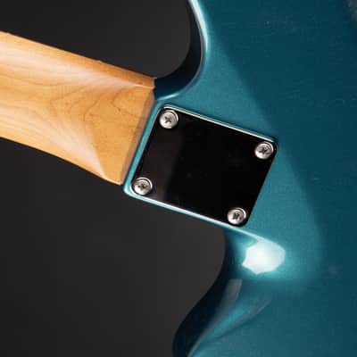 2024 - Suhr Eddie's Guitars Exclusive Roasted Classic JM Antique - Ocean Turquoise Metallic image 12