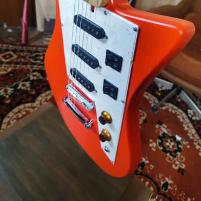Odessa Style USSR Rare Vintage Electric Guitar Soviet Jazz image 5