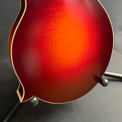 Gold Tone GM-80 Oval-Hole F-Style Mandolin Cherry Burst Satin w/ Pickup image 11