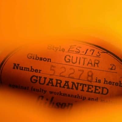 Vintage 1962 Gibson ES-175D (6.1 pound player’s grade - ES 175) image 10