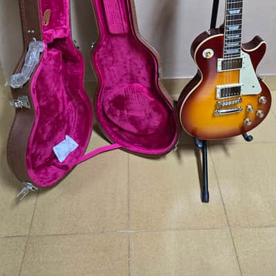 Epiphone Les Paul 60's Inspired By Gibson Custom 2025 - Wahsed Cherry Burst image 13