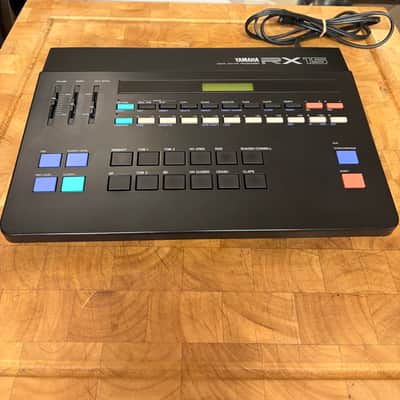 Yamaha RX15 Digital Rhythm Programmer 1980s - Black - MODDED - SERVICED image 2