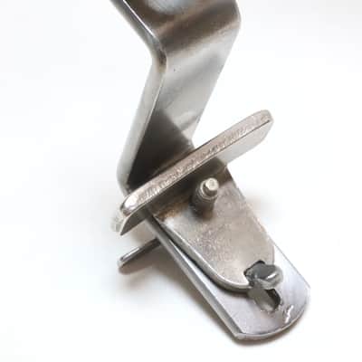 Slingerland 15" Nickel Plated L-Arm Cymbal Holder for Radio King Drum Set - 1930s / INSPECTED & TESTED image 5