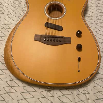 Fender Acoustasonic Player Telecaster 2021 - Present - Butterscotch Blonde image 1