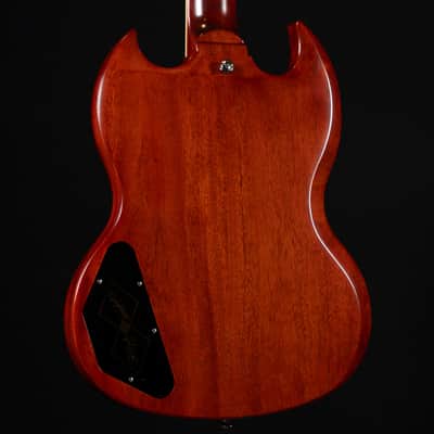 Epiphone Inspired by Gibson Custom 1964 SG Standard with Maestro Vibrola Reissue - Cherry Red image 12