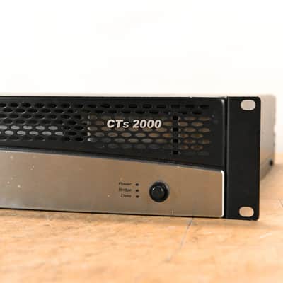 Crown CTs 2000 2-Channel 1000W Power Amplifier CG01VNS image 2
