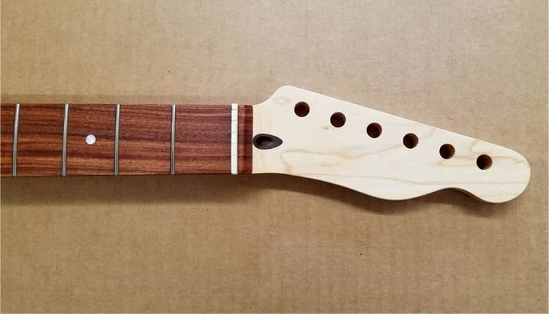 WD Music Fender Lic. Telecaster Maple Neck Pau Ferro fretboard - Satin Poly image 1