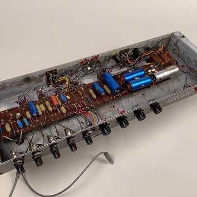 RARE 1970's Carlsbro CS 60 PA 60w Reverb Amp with 2x12 20w Celestian Towers image 17