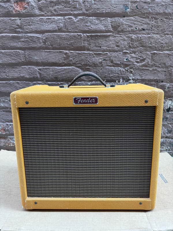 Fender Blues Junior Tweed 15-Watt 1x12" Tube Guitar Combo Amp – Type PR 295 – Used image 1
