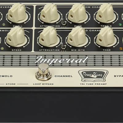 Tone King Imperial Preamp MKII Tri-Tube Preamp Effects Pedal image 2