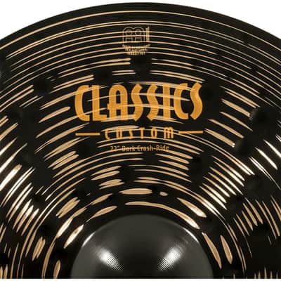 Meinl Classics Custom Crash-Ride 22", CC22DACR, Dark - Crash Ride Cymbal image 2