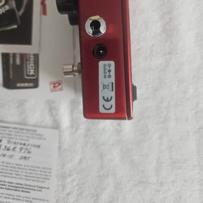 Mxr  78 distortion pedal in mint condition in the box with paperwork 78 distortion pedal image 6