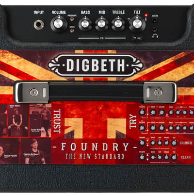 Laney Digbeth DBF30 Bass combo amplifier 30W RMS 8" Speaker w Overdrive image 15