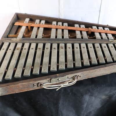 Deagan Roundtop Orchestra Bells Set Vintage 1920's image 1