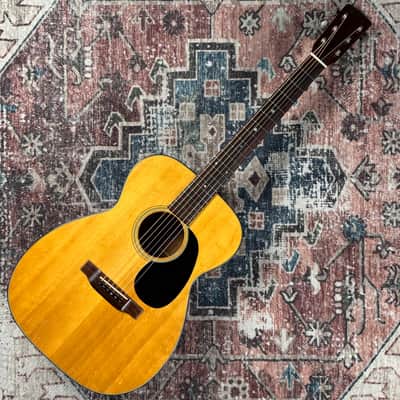 1968 Martin 0018 Vintage Natural Spruce / Mahogany Acoustic Guitar W/ Hardshell Case! image 3