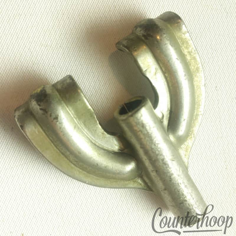 Gretsch 1x Nickel Bass/Marching Snare Drum T-Rod Claw Vintage30s Broadkaster W&A image 1