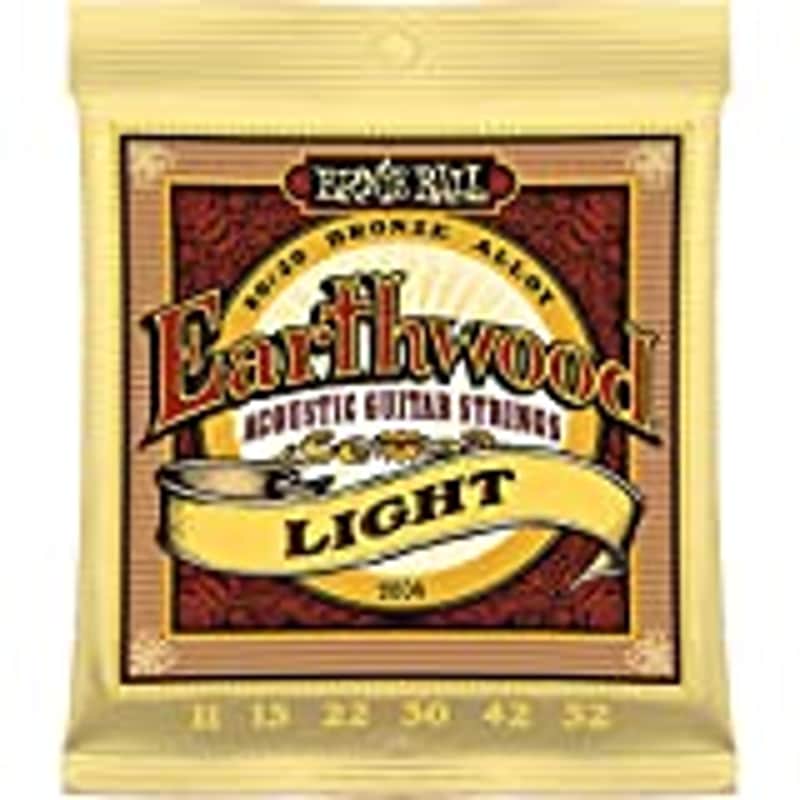 Ernie Ball Earthwood Acoustic Strings Light 80/20 Bronze 11-52 P02004 image 1