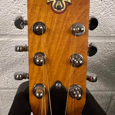 Dobro Hound Dog Deluxe Roundneck 2010s - Vintage Brown w/ Fishman Pickup image 4