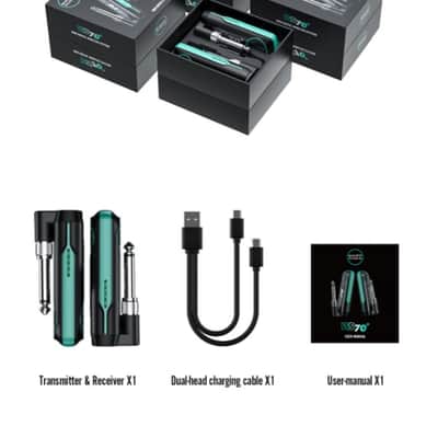 Swiff ws-70 Plus Wireless Transmitter Receiver 2 Interface,price include the import duty for US buyer image 3
