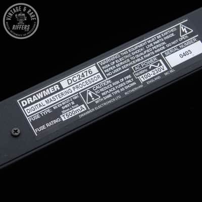 *Serviced* Drawmer DC2476 Masterflow Digital Mastering Processor Pro Audio Versatile High-End Studio Gear image 11