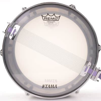 Tama MP1455ST 5.5x14" Mike Portnoy Melody Master Signature Steel Snare Drum 2026 Hammered Black image 6