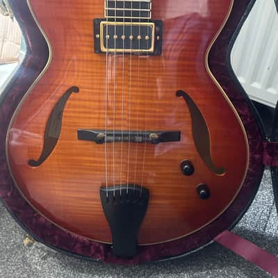 Sadowsky Jimmy Bruno (A372) 2007 - Amber Burst image 4