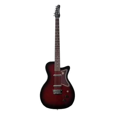 Danelectro '56 Baritone Electric Guitar-Black Metal Flake *USA Small Business* image 4
