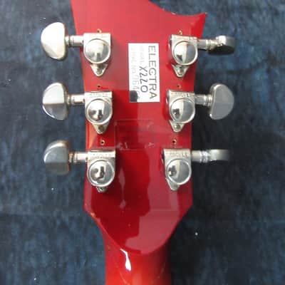 Vintage Electra Omega X-220 1970s - Cherry Sunburst (Mod/Rpr) image 22