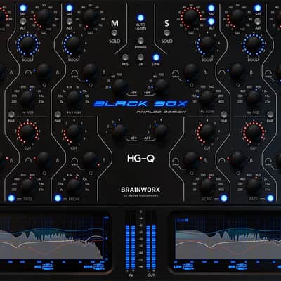 Black Box Analog Design HG-Q Tube EQ/Saturator with Digital Plug-in Control image 7