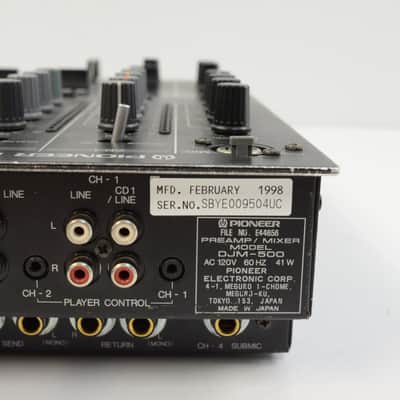Pioneer DJM-500 Pro DJ Mixer DJM500 image 10