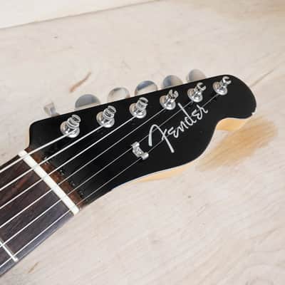 Fender FSR Made in Japan Traditional '60s Telecaster Black w/ Matching Headstock 2022 Black MIJ Gold Anodized Pickguard w/ Gig Bag image 4